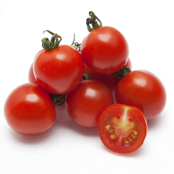 味よし、実付よしカネコ種苗のミニトマトの苗野菜の苗/トマト（ミニ）：超スィートミニ レッド接木苗3.5号ポット 6株セット★入荷から日数が経ったためセール価格となりました。商品の状態は画像と異なる場合があります。★真っ赤な果実のミニトマト。夏・秋に味が乗りやすく、花数も多いです。果実の大きさが良く揃い、裂果も少ない育てやすい品種です。タイプ：ナス科トマト属栽培方法：＜管理方法＞地温保持や雑草防止のためマルチやワラを敷くと効果的です。根元から10cm程はなれたところに、長さ1.8〜2mの支柱を立てます。茎を支柱に縛る時は生長して茎が太くなった時、茎に食い込まないように紐にゆとりを持たせて「8の字」に縛ります。苗が伸びるごとに、支柱に誘引して先端が垂れ下がらないようにします。＜水やり＞苗が小さいうちは根を深くするため少量ずつかけて様子を見ます。7月の梅雨明け後は、トマトも大きくなっていますので十分に水やりします。果実の熟期が近づいたら水やりは少なめにします。鉢植え、プランターの場合は水が切れやすいため、回数を多めにして与えてください。乾燥時は葉水などの対策をしましょう。＜整枝＞植え付け後約10〜15日で完全に根付き、この頃葉の付け根から小さいわき芽が伸びてきたら早めにかきとります。主枝の花房が4〜5段ついて5段目の花房が開花を始めた頃、花房の上の葉2枚を残して葉の上の部分で芯を止めます。花房をたくさんつけるほど育て方は難しくなります。＜生理障害＞高温で土壌が過乾湿の時期や、窒素肥料の多用、カルシウム欠乏などで尻腐病やすじ腐れ病が発生します。土作りで深く耕して堆肥を十分に施し、カルシウム入り肥料を加え、マルチなどで土壌水分の急激な変化を避けるように注意します。＜病害虫防除＞病害虫が発生した場合は、お近くの販売店にお問い合わせの上、適切な農薬を使用するようにしてください。そのまま使えるタイプのハンドスプレー式薬剤や野菜専用薬剤も市販されています。＜肥料＞野菜専用肥料または化成肥料を一握り、株の周りにまきます。開花後小さい実がついてきたら、野菜専用液肥を週1回与えます。写真は成長時（開花時）のイメージですが、お届けの際はまだ苗の状態です。お届け時の苗姿は個体差があります。表示の写真と異なる場合がございます。トマト（ミニ）：超スィートミニ レッド接木苗3.5号ポット 6株セットの栽培ガイド接木苗について