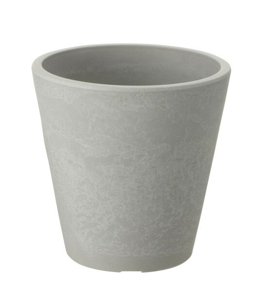 （わけあり特価）ボタニー ラウンドポット15型ホワイト（4号サイズ）