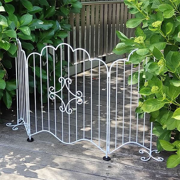 [送料無料]エレガントゲートホワイト（幅 132.5cm、高さ76cm）（EG1200WHT）