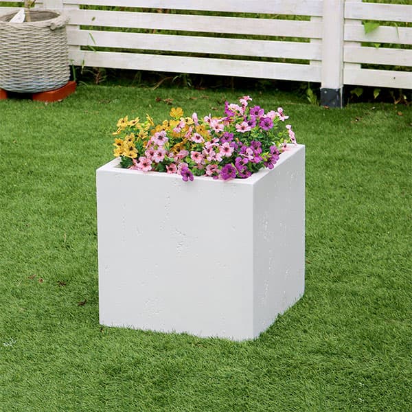 [送料無料]マグネシアプランター TEXTURE（テクスチャー） 角型50cm ホワイト（TEX-5 ...