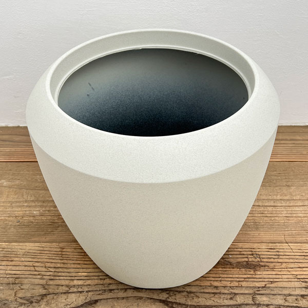 Rakuten - 樹脂鉢ライズS WT（ホワイト）（直径32cm・穴無し）