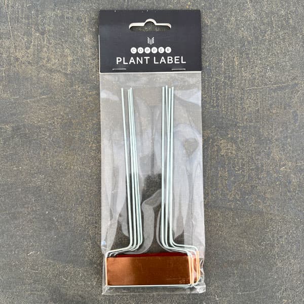 コッパーラベル：バナータイプ 4枚入／54002