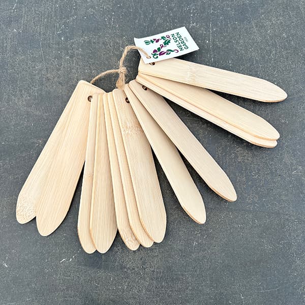 ネームラベル：プランツエチケッター・バンブー13cm×12枚