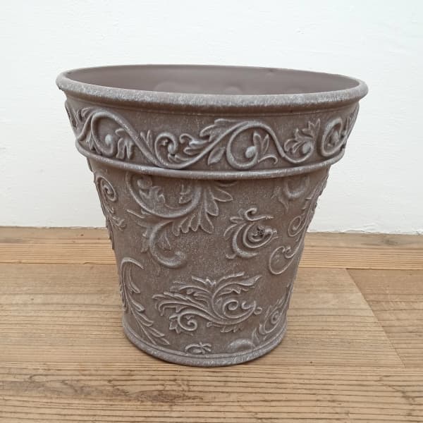 ボールドアラベスク ベーシックLダークブラウン／直径26cm（FC032DB）