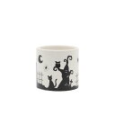 ハロウィンデカールポット25-A-S-BK/ ブラック(CPHW45BK)