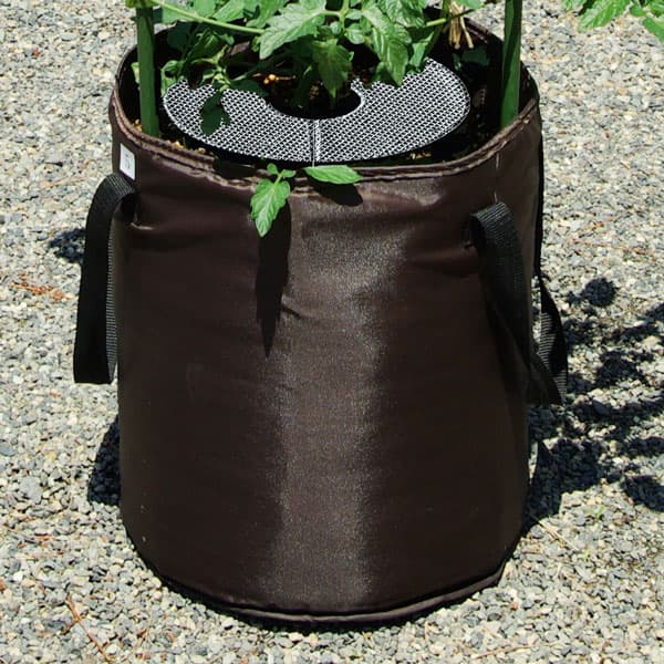 断熱菜園ポット・ブラウン（虫よけシート付き）