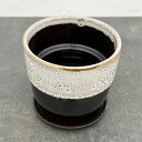 ファナ:赤茶L(直径14cm)・受け皿付