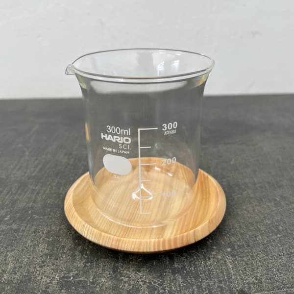 Rakuten - HARIO ビーカーの穴あき鉢 300ml 鉢皿付き（適応号数2.5〜3号、直径7.8cm、高さ10.5cm）