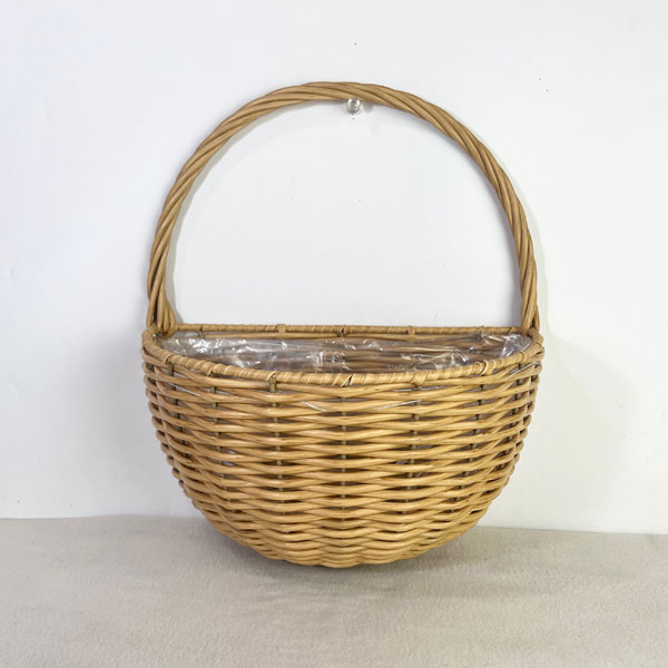 ユニハングバスケットN（KH405）幅26cm、奥行16.5cm、高さ14cm（内径24.5cm×15cm）