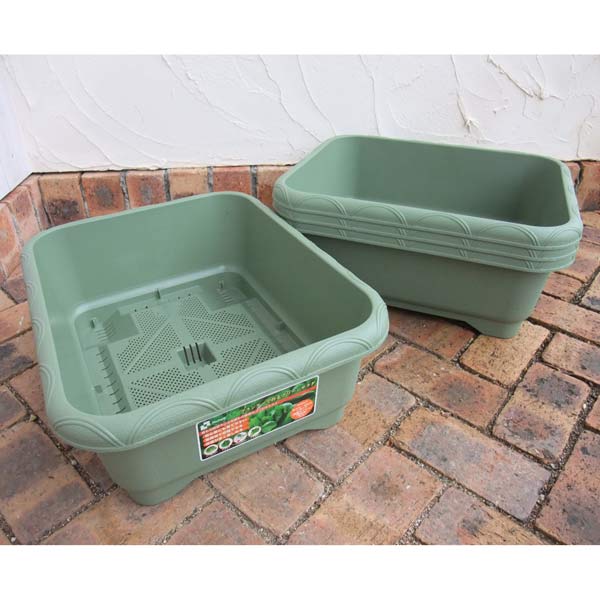 緑のやさいプランターとかんたん虫よけネットの4個セット