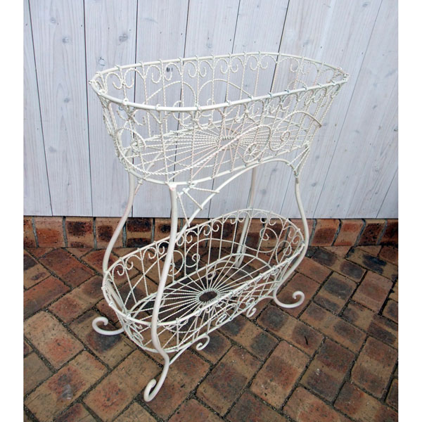 マルシェ・ 2段スタンドバスケット （GX-82）