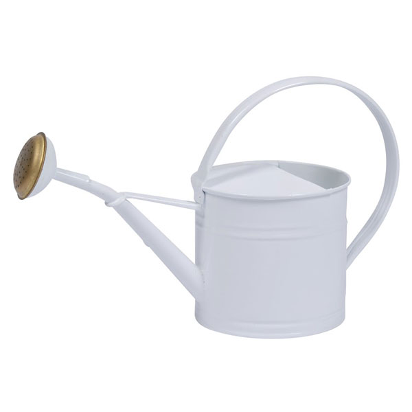 Rakuten - ブリキウォータリングカン1.5L（ホワイト） 63329