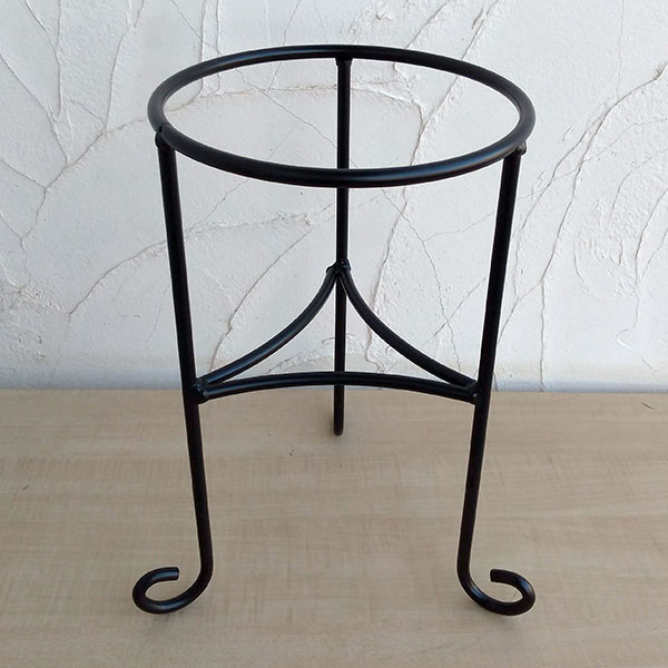 フラワースタンド：FMS-225：ブラック（内径22.5cm 高さ40cm）