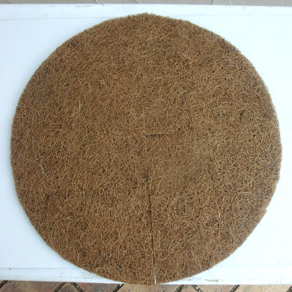 ヤシ繊維円盤マット直径33cm10枚セット