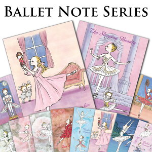 バレエ ノート A5サイズ / かわぐちいつこ カワグチイツコ itscorbeille ballet イツコルベイユ /cre-balletnote kina