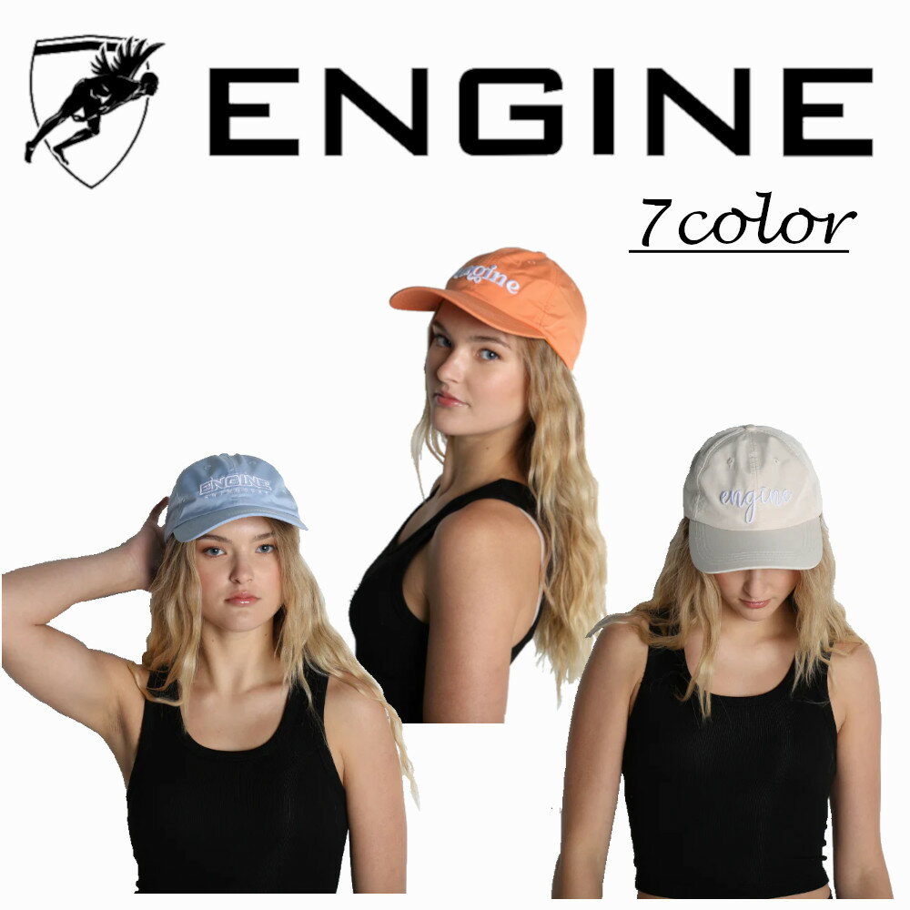 【輸入商品】 ENGINE Nylon Sports Cap キャップ スポーツキャップ 帽子 男女兼用 全年齢対象 海外ブラ..