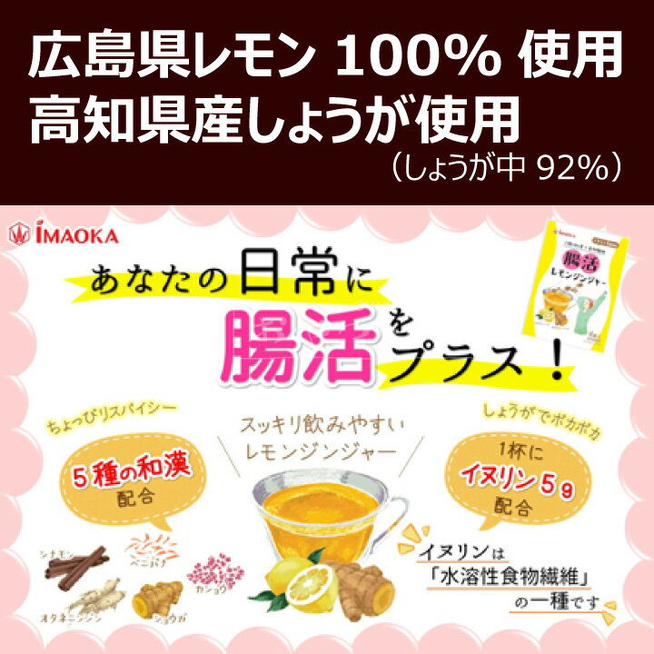 腸活 レモンジンジャー 60g(15g×4)×...の紹介画像2