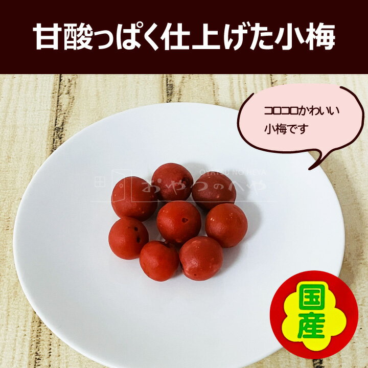 村岡食品工業 国産 あまい小梅 カリカリ梅 38g×5個 チャック付き袋 熱中症対策 塩...