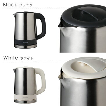 電気ケトル recolte レコルト スマートケトル RSMK-1 1L 1000ml 保温 ポット ステンレス コーヒー 珈琲 自動保温 温度設定 温度表示 ポット 湯沸かし ギフト プレゼント おしゃれ ケトル