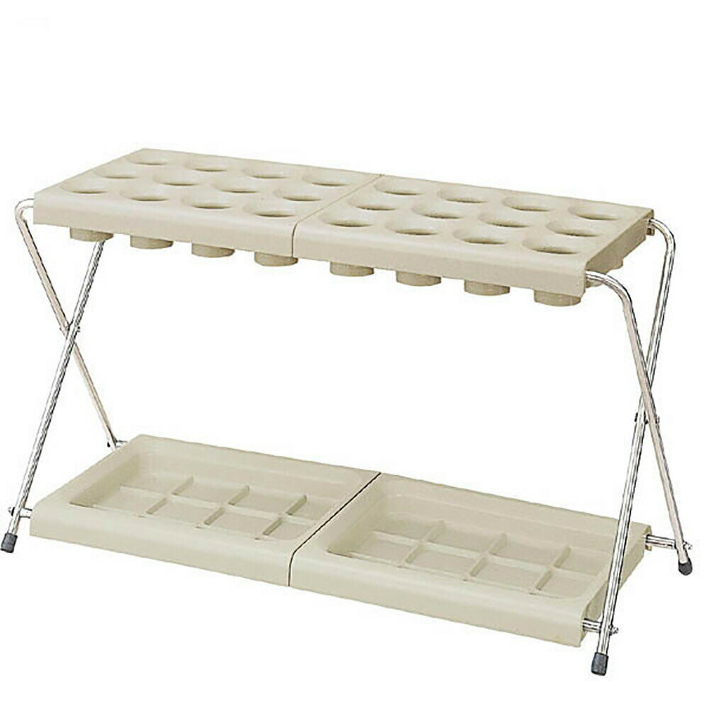 傘立て 24本収納 折りたたみ可 業務用 | コンパクト スリム 大容量 ラック オフィス アンブレラスタンド 会社 傘スタンド 事務所 アパート シンプル 傘たて アンブレラホルダー かさたて 傘立 エントランス