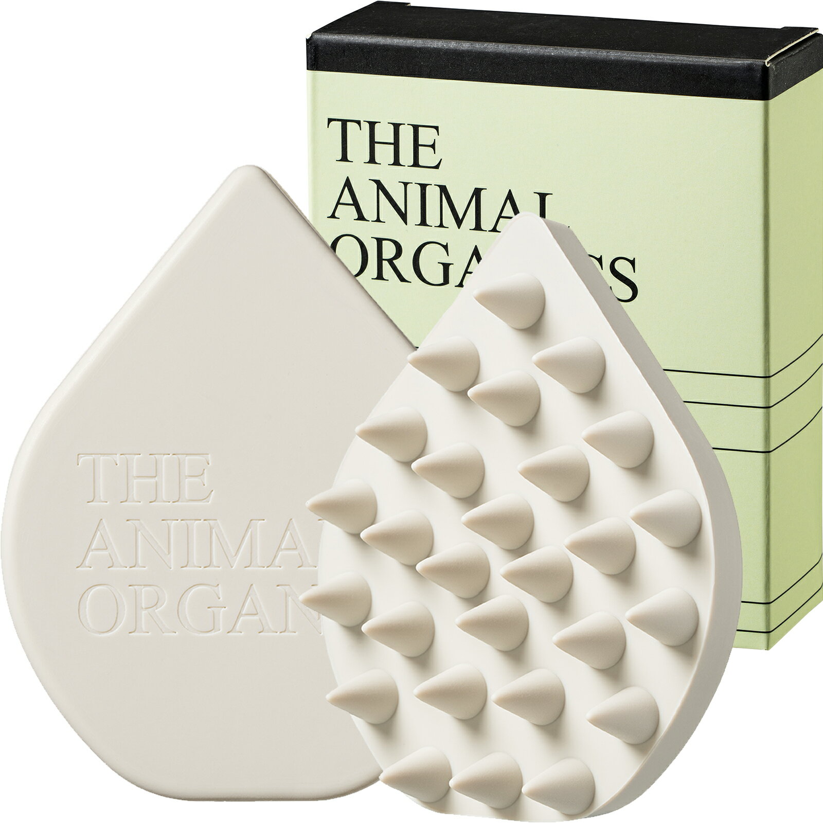  グルーミングブラシ ソフト リラクシング マッサージ ペット用 シリコン ブラシ 痛くない しなやかなグリップ THE ANIMAL ORGANICS 犬 猫 用 ラバーブラシ