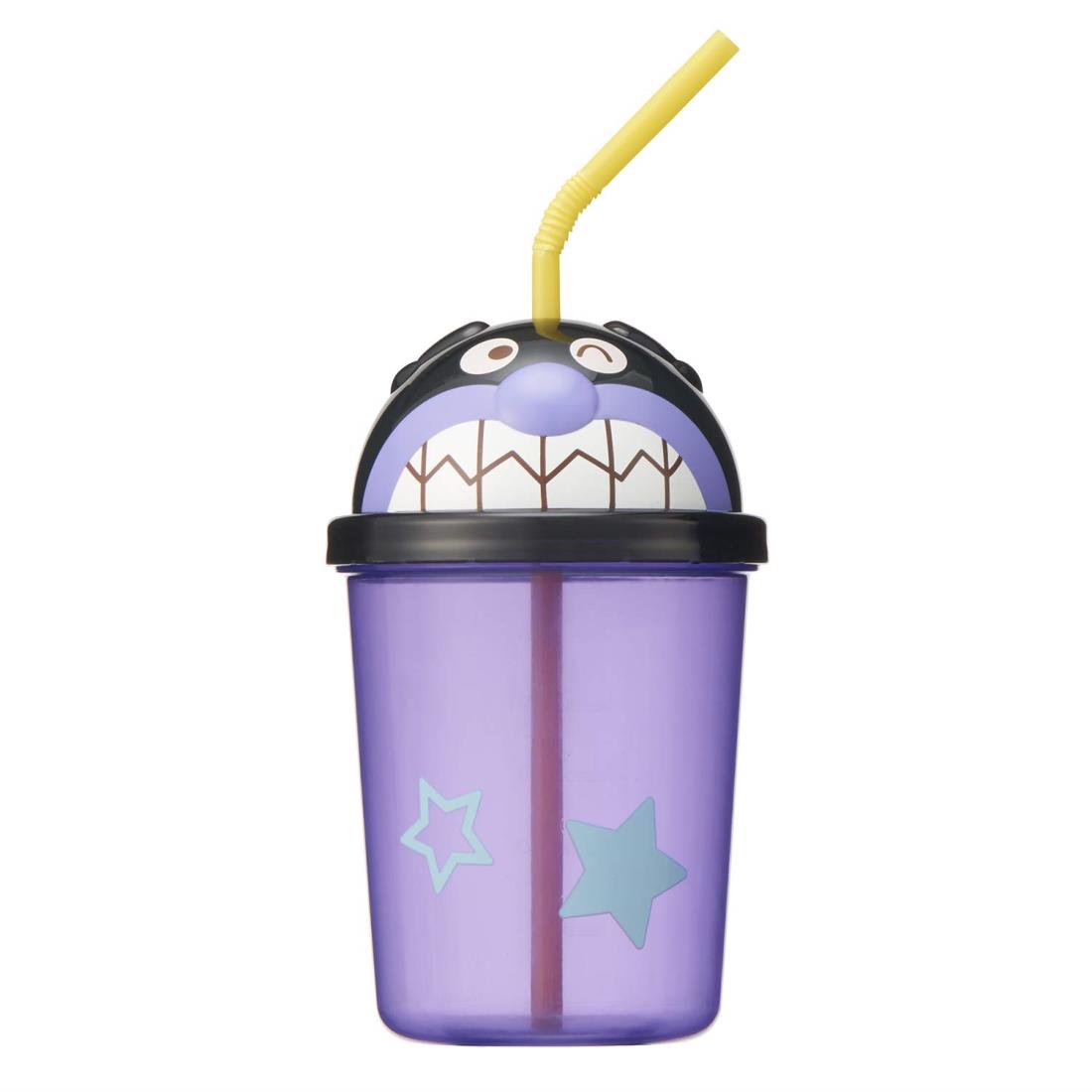 アンパンマン ダイカット ストローカップ 300ml (ばいきんまん)