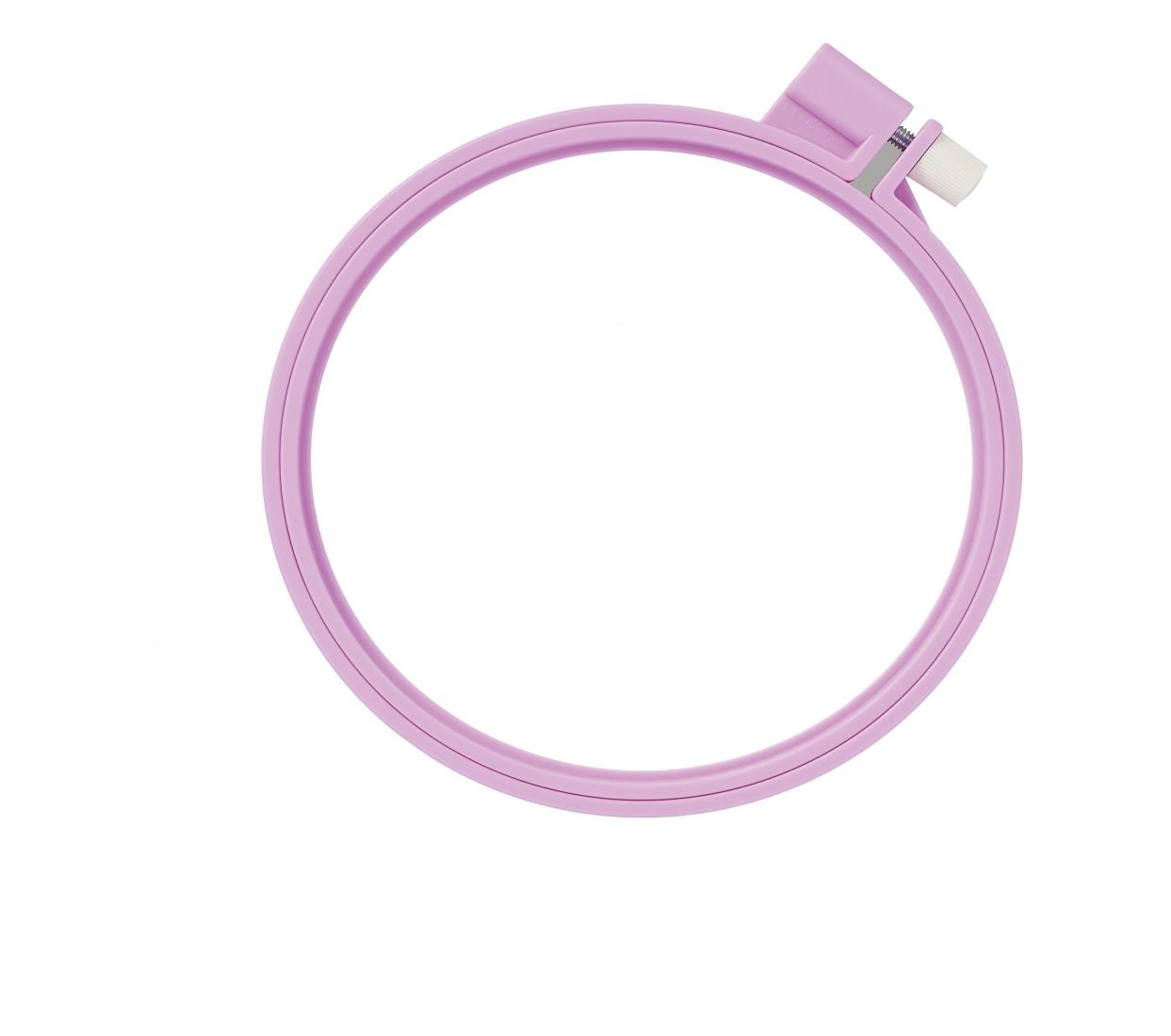 Clover 刺しゅう道具 カラフル刺しゅう枠 12cm パープル 57-263