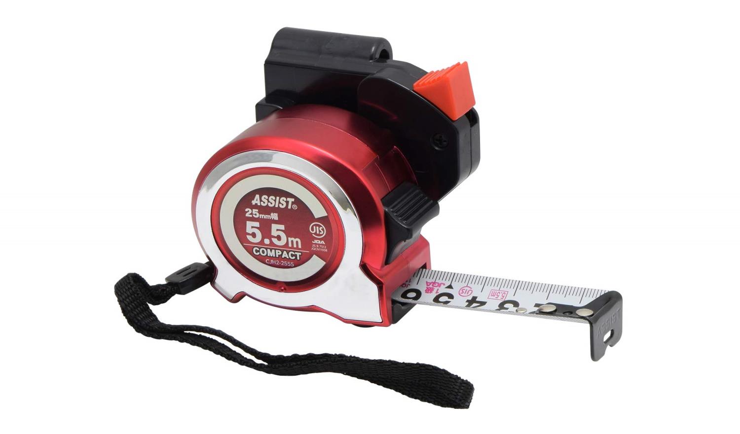 高儀(Takagi) ASSIST コンパクトコンベックスII 25mm×5.5mホルダー付 CJH2-2555