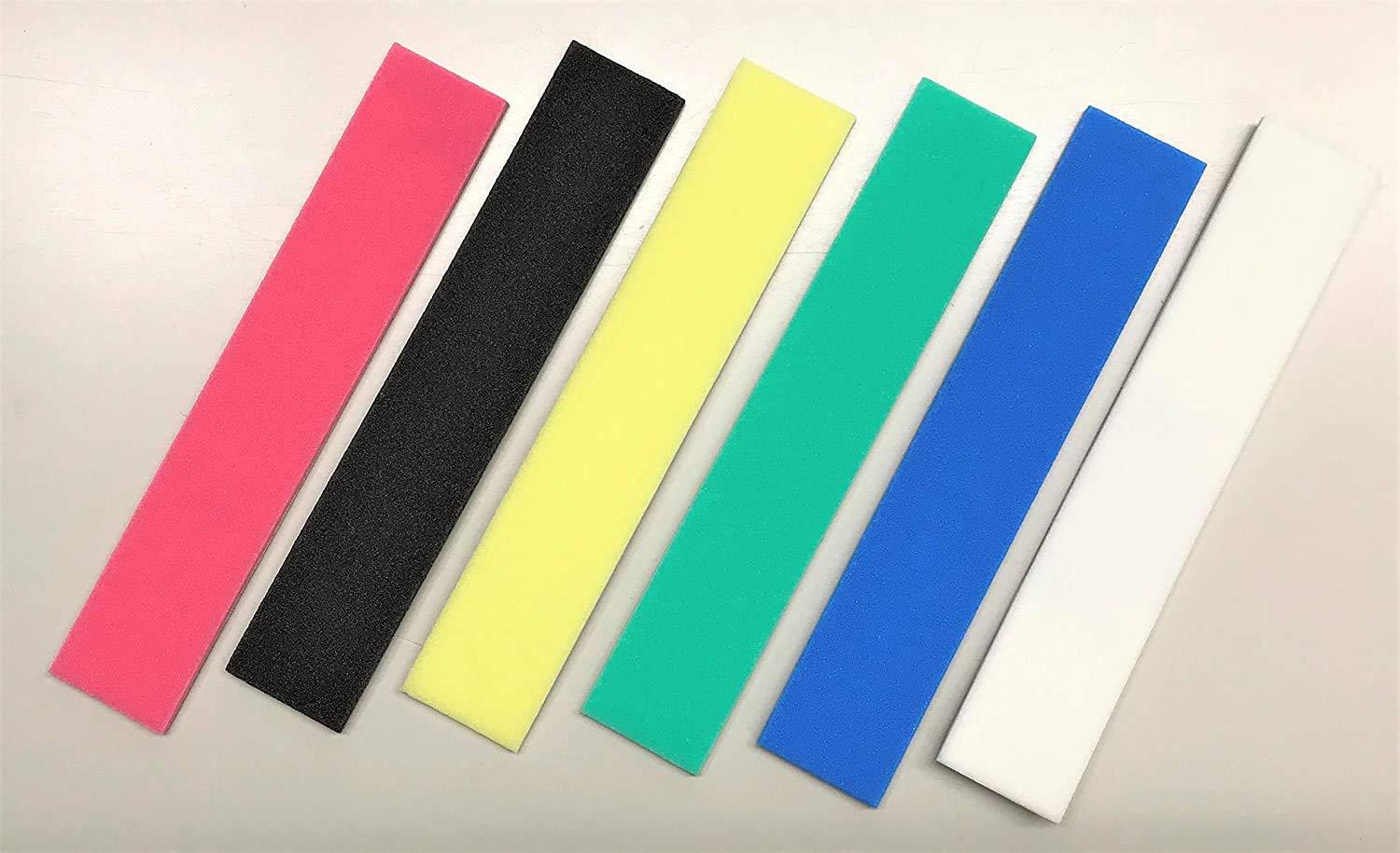 クッションヤスリ スポンジナイト(KOVAX社製ヤスリ使用)5mm厚 全6種セット #240,#320,#400,#600,#800,#1000