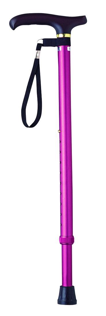 幸和製作所 伸縮カラーステッキ ピンク EP-107