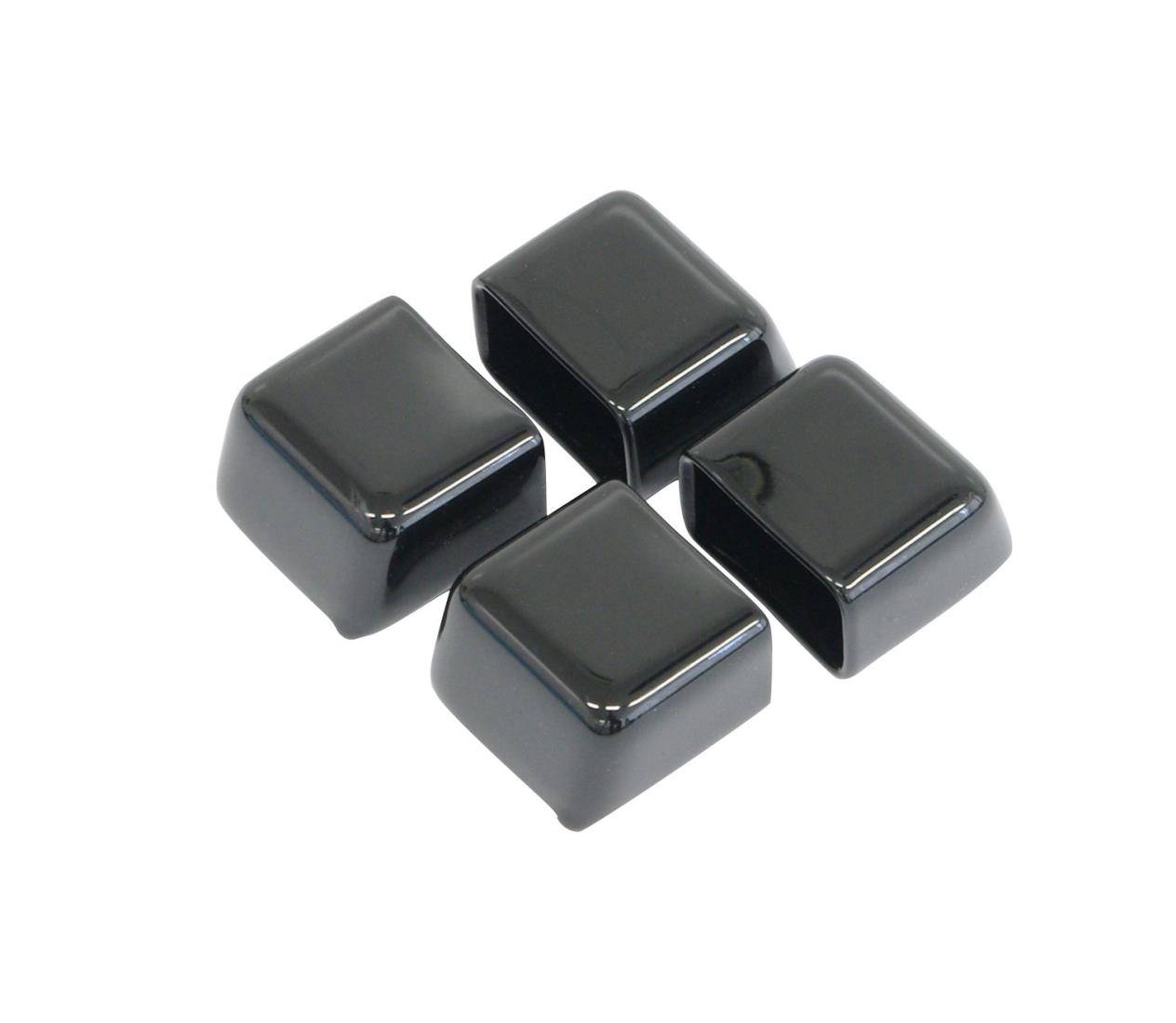 テルッツォ(Terzo) (by PIAA) ベースキャリア オプション 4個入 バーエンドキャップ ブラック 【70系ノ..