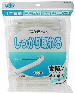 しっかり取れる綿棒 100本