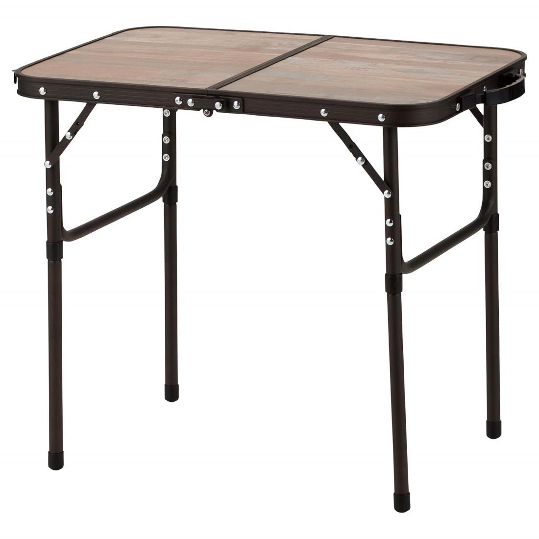 武田コーポレーション ヴィンテージ調 2WAY アルミテーブル 60cm FT20-6040(VBR) ビンテージブラウン 6..