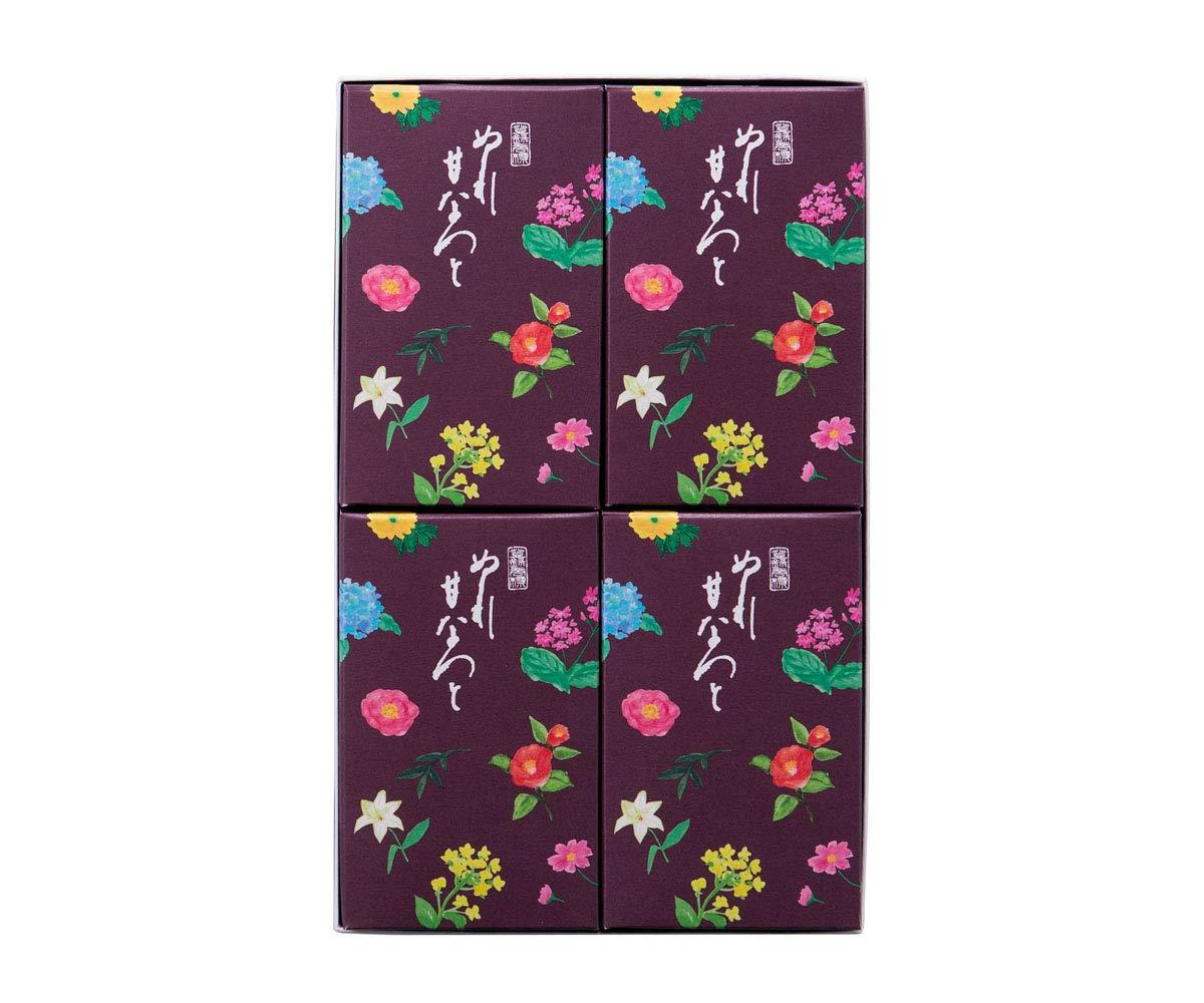 ギフト 甘納豆 花園万頭 ぬれ甘なつと小箱 4個入