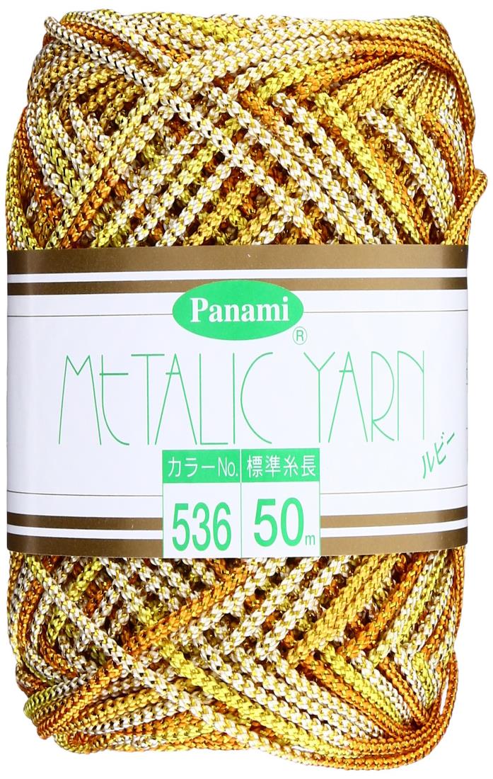 Panami メタリックヤーン ＜ルビー＞ COL.536 50m