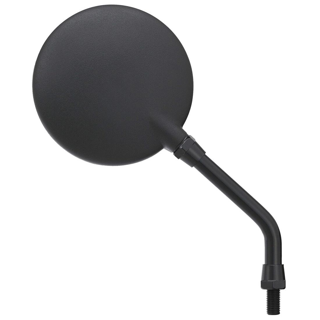 デイトナ(Daytona) バイク用 ミラー 片側1本 左右共通 10mm正ネジ モンスター 艶ありブラック 24503