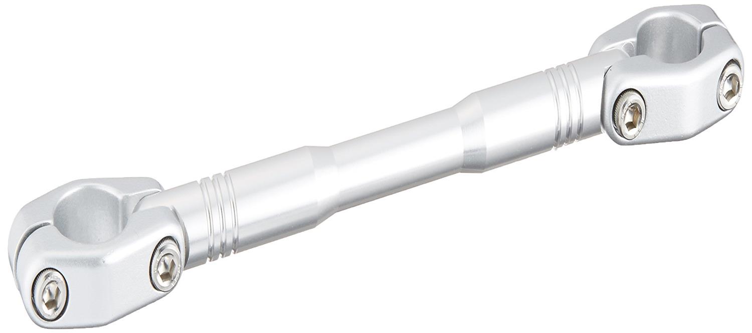 ハリケーン(HURRICANE) ハンドルブレース φ7/8インチハンドル用 スリムタイプ XSサイズ 200mm シルバー＆シルバー HB0678A