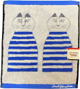 丸眞 ハンドタオル LISA LARSON リサラーソン 約33×36cm ミンミブルー 母の日 誕生日 プレゼント ギフト 8805000900