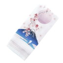 kontex 今治産タオル フェイスタオル 布ごよみ 桜富士 ピンク 33×100cm