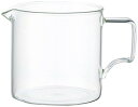 KINTO (キントー) OCT コーヒージャグ 300ml 目盛付き 耐熱ガラス 電子レンジ・食洗機使用可 28887