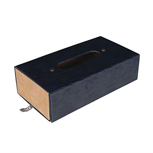 ダルトン(Dulton) カバー フォールダブル ティッシュ ボックス ネイビー 高さ77×幅260×奥行140mm FOLDABLE TISSUE BOX NAVY H20-0155NB