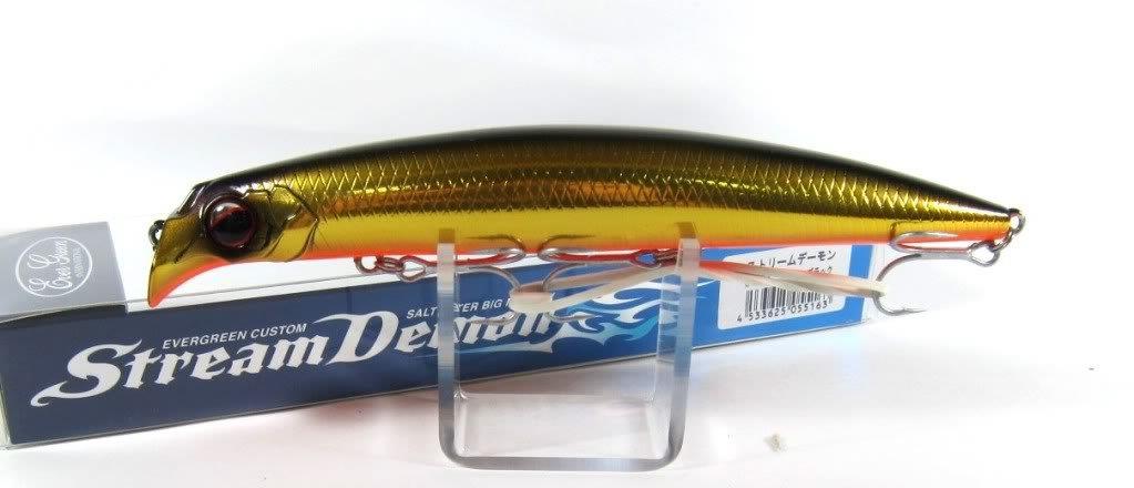 エバーグリーン(EVERGREEN) ミノー ストリームデーモン 16cm 33.5g キンクロ #766 ルアー