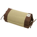 国産い草小枕 吉備(きび) 約W24×D11×H11cm ブラウン 28943402