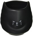 ふてぶてしい猫の 湯のみ 300ml くろねこ SAN3154-1