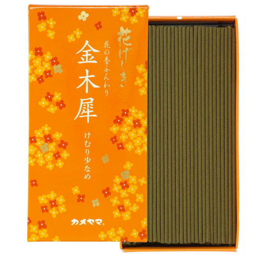 カメヤマ 花げしき 金木犀の香り 約100g 約210本 お線香 煙少ない お線香 お香 カメヤマ 花げしき 金木犀の香り 約100g 約210本 お線香 煙少ない お線香 お香