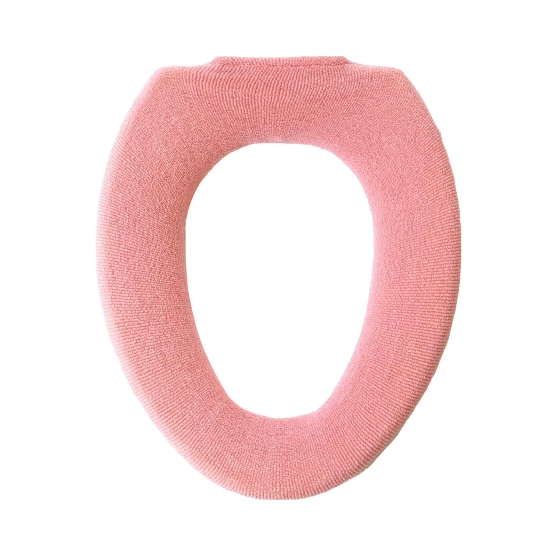 オカ(OKA) コムフォルタ6 トイレ便座カバー O型専用便座カバー ピンク (シンプル かわいい カジュアル ..