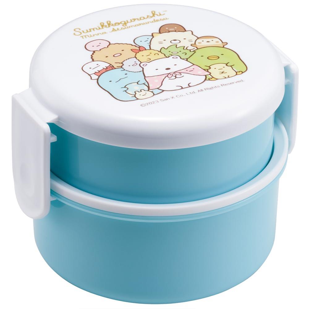 スケーター弁当箱500ml2段丸型...