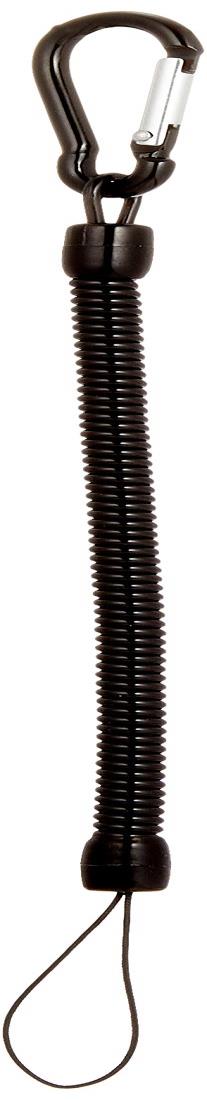 YUPITERU ユピテル カラビナ付きストラップ(黒) OP-A002K 盗難 落下防止