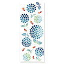 ミヤモトタオル 宮本 てぬぐい kenema 注染手ぬぐい 紫陽花金魚 日本製 ホワイト 約35×90cm 50248