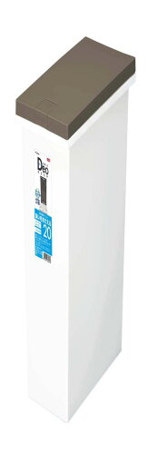 新輝合成 トンボ デオキープ ゴミ箱 消臭 抗菌 パッキン付 ワンタッチオープン 20リットル ホワイト 幅18.5×奥行33.5×高さ44cm 蓋付き 日本製 新輝合成 トンボ デオキープ ゴミ箱 消臭 抗菌 パッキン付 ワンタッチオープン 20リットル ホワイト 幅18.5×奥行33.5×高さ44cm 蓋付き 日本製